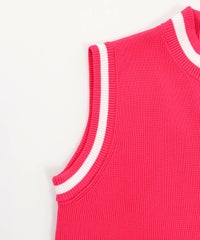 袖ぐり部分（ピンク）