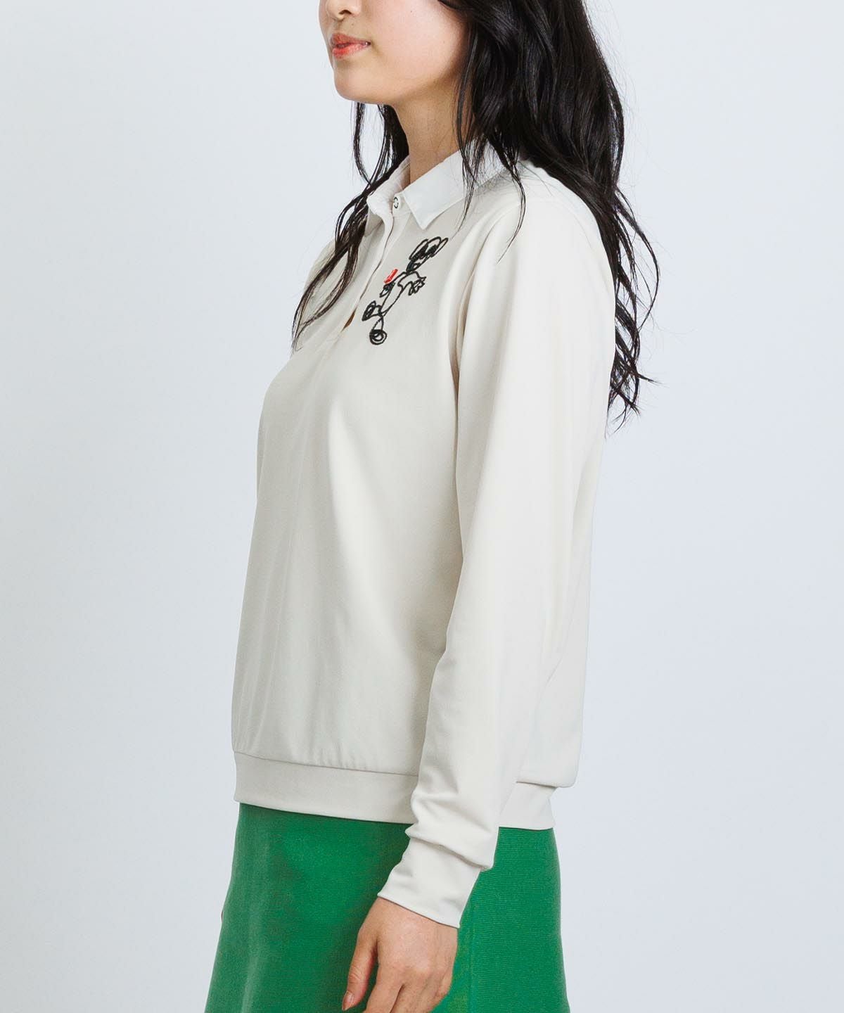 モデル着用画像(ベージュ)