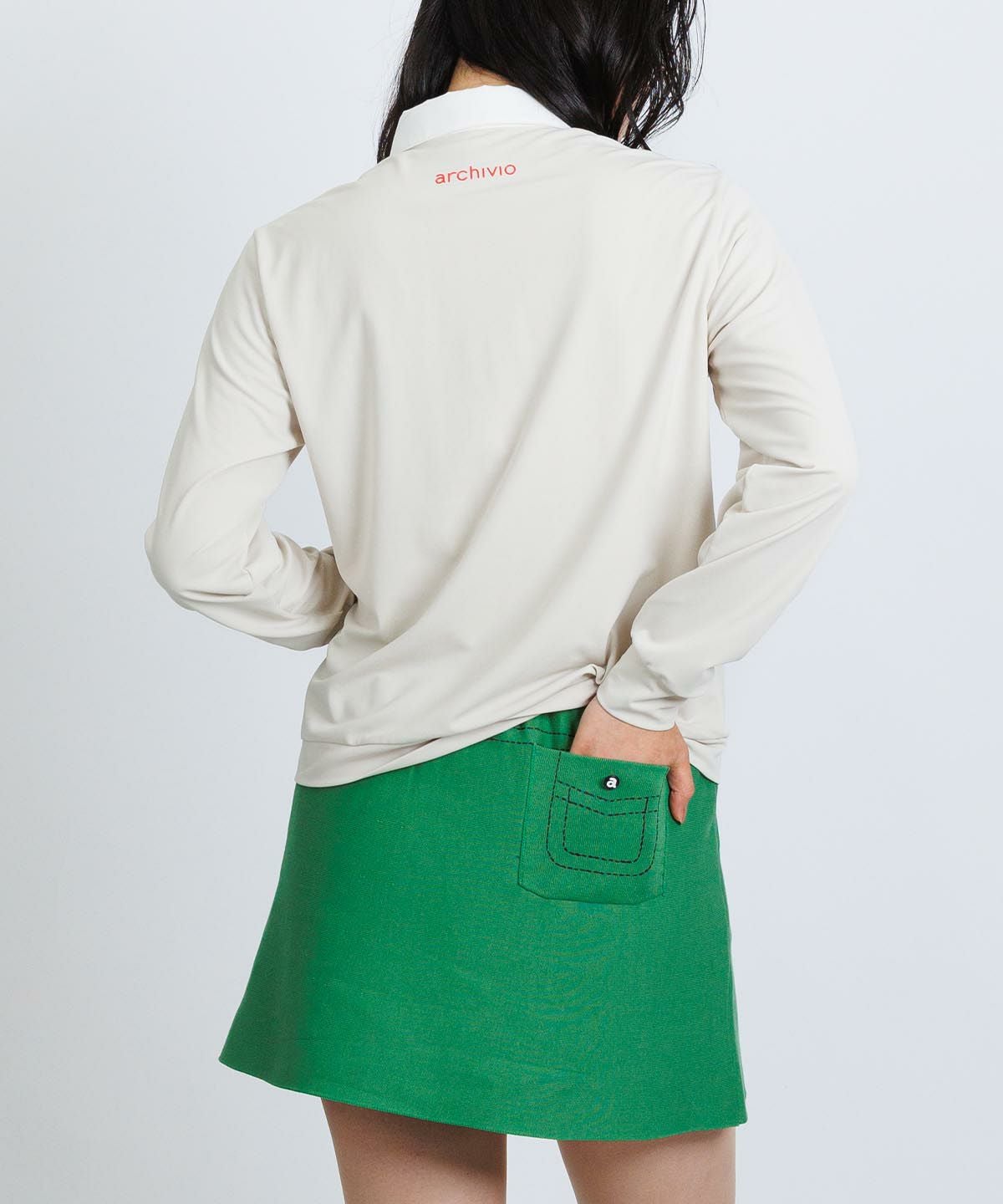 モデル着用画像(ベージュ)