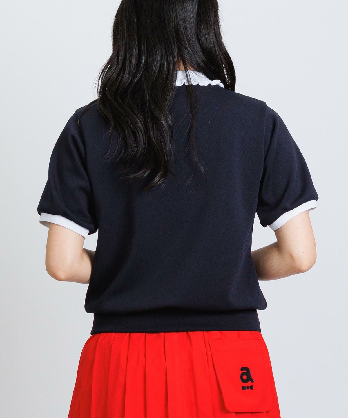 モデル着用画像(ネイビー)