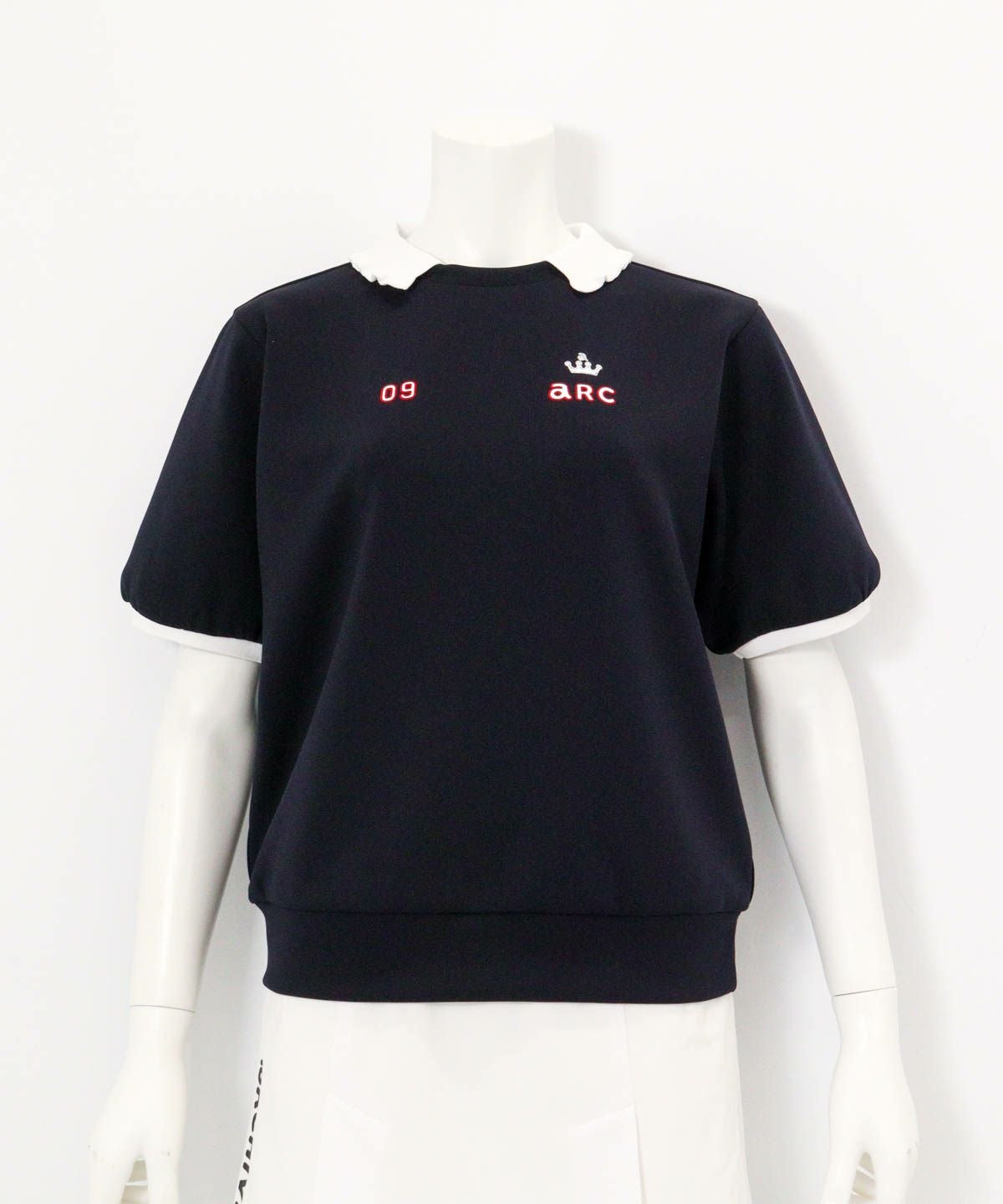 フリル襟UV冷感ダンボールプルオーバー|アルチビオ - ゴルフウェアや