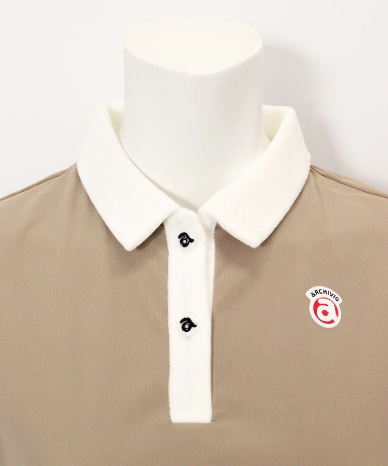 襟元部分（ベージュ）