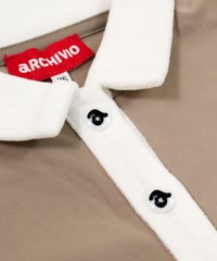 ボタン部分（ベージュ）