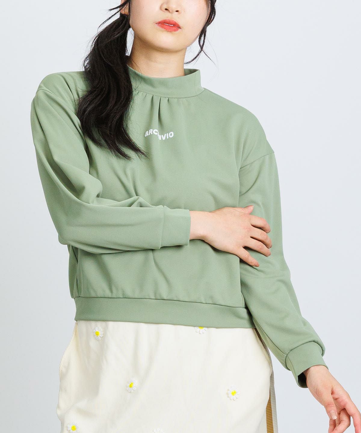 タック袖UV速乾プルオーバー|アルチビオ - ゴルフウェアや婦人服通販