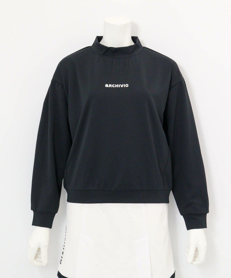 タック袖UV速乾プルオーバー（ブラック）