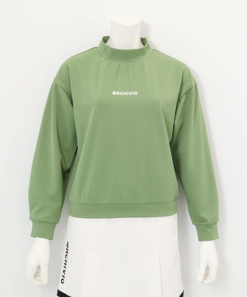 タック袖UV速乾プルオーバー（グリーン）