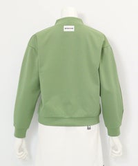 タック袖UV速乾プルオーバー後（グリーン）