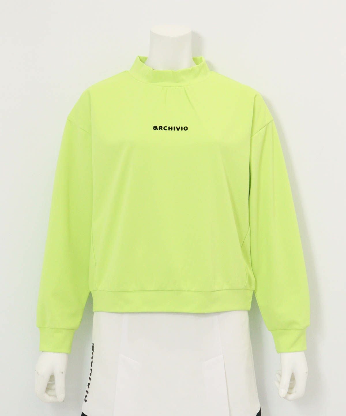 タック袖UV速乾プルオーバー（ライトグリーン）