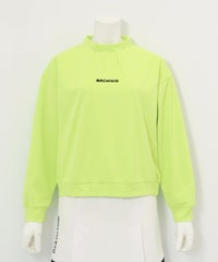 タック袖UV速乾プルオーバー（ライトグリーン）