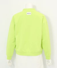 タック袖UV速乾プルオーバー後（ライトグリーン）