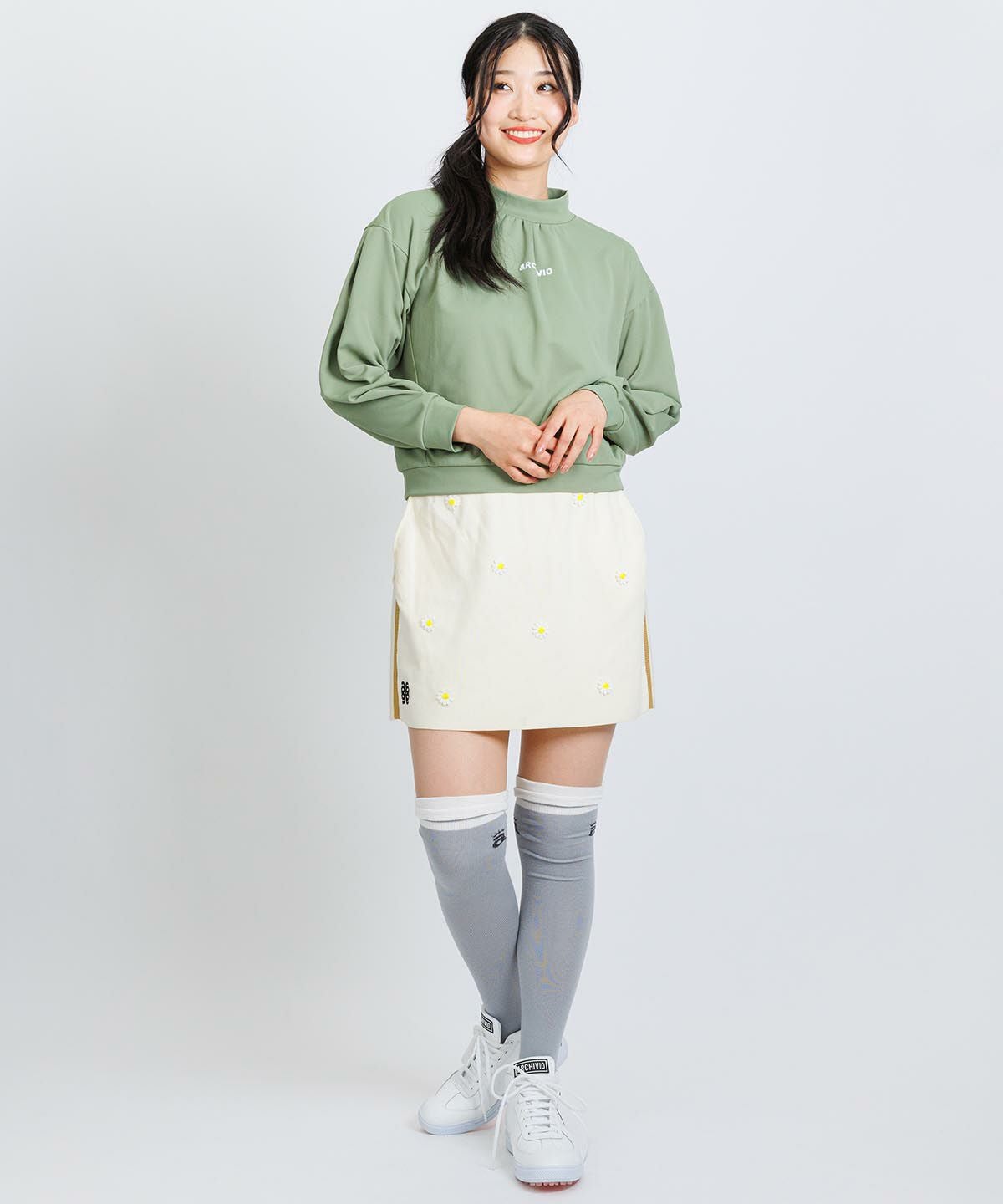 タック袖UV速乾プルオーバー|アルチビオ - ゴルフウェアや婦人服通販