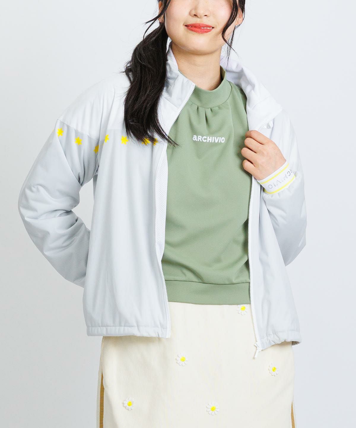 タック袖UV速乾プルオーバー|アルチビオ - ゴルフウェアや婦人服通販
