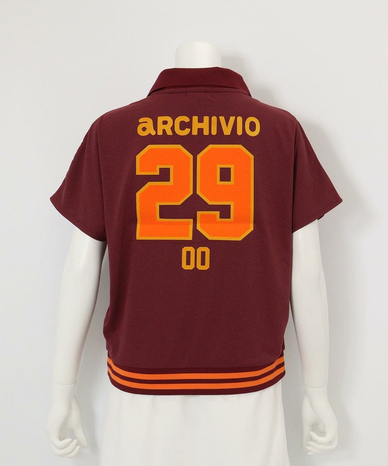 ナンバーロゴプルオーバー(レッド)後ろ