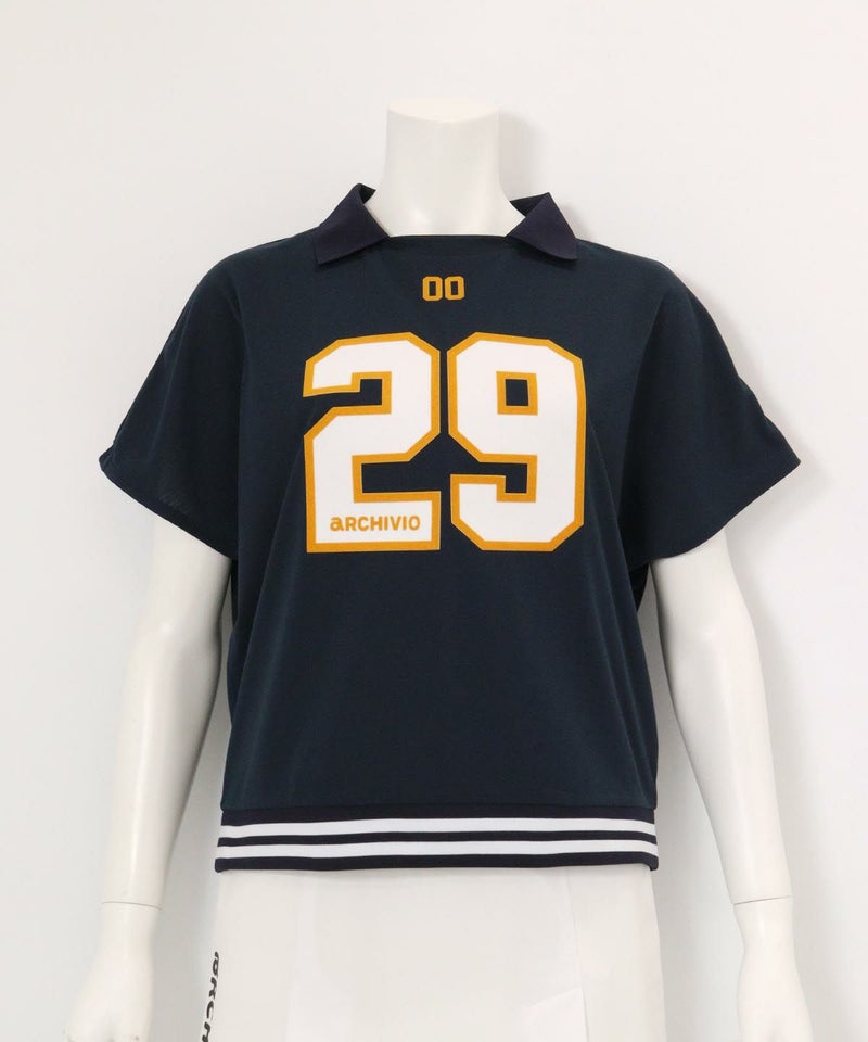 ナンバーロゴプルオーバー(ネイビー)前