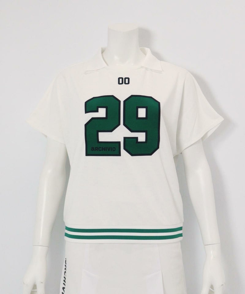 ナンバーロゴプルオーバー(ホワイト)前