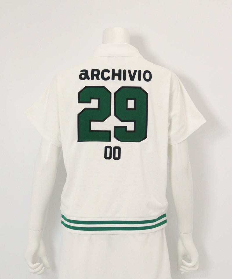 ナンバーロゴプルオーバー(ホワイト)後ろ