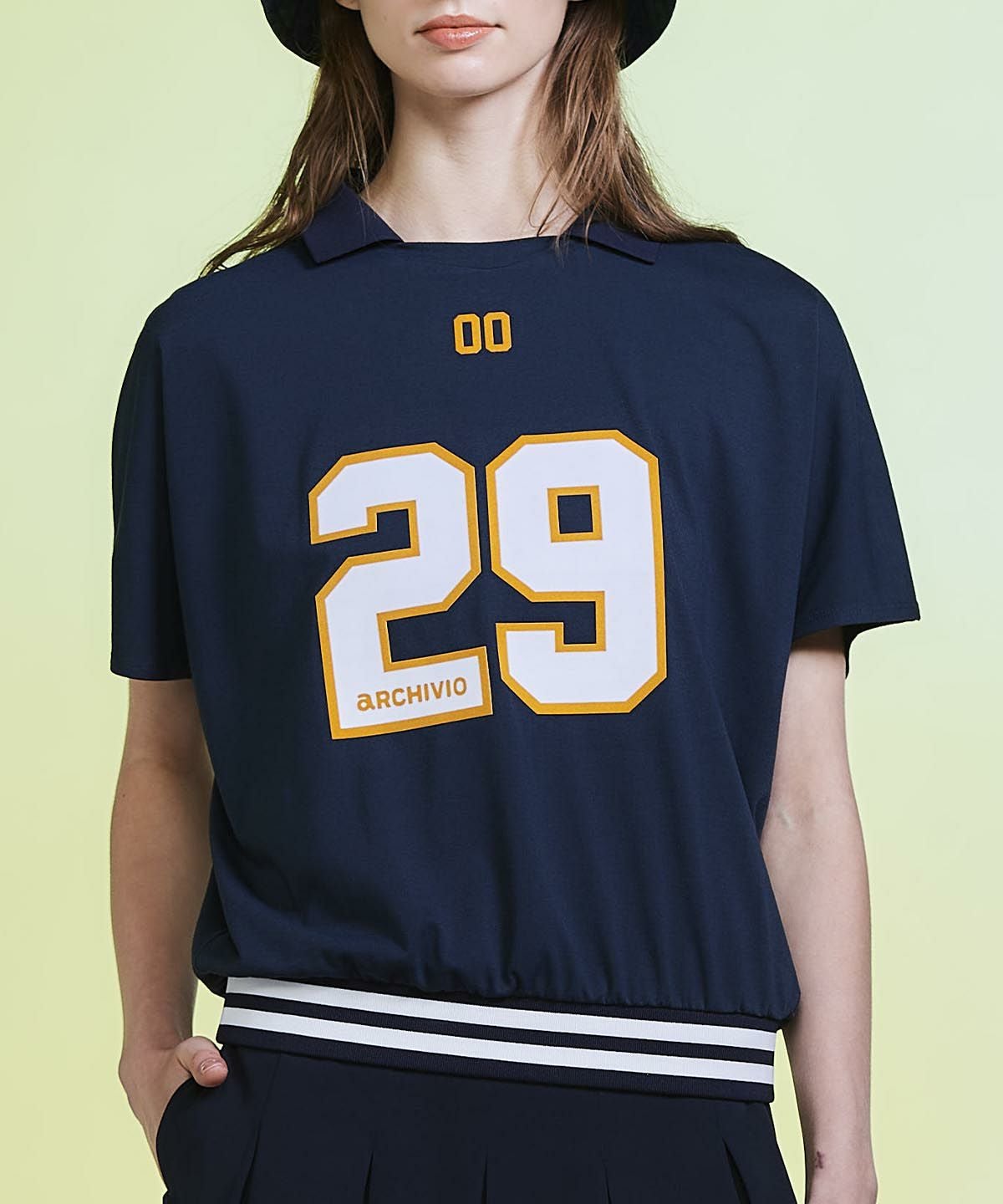 モデル着用画像(ネイビー)