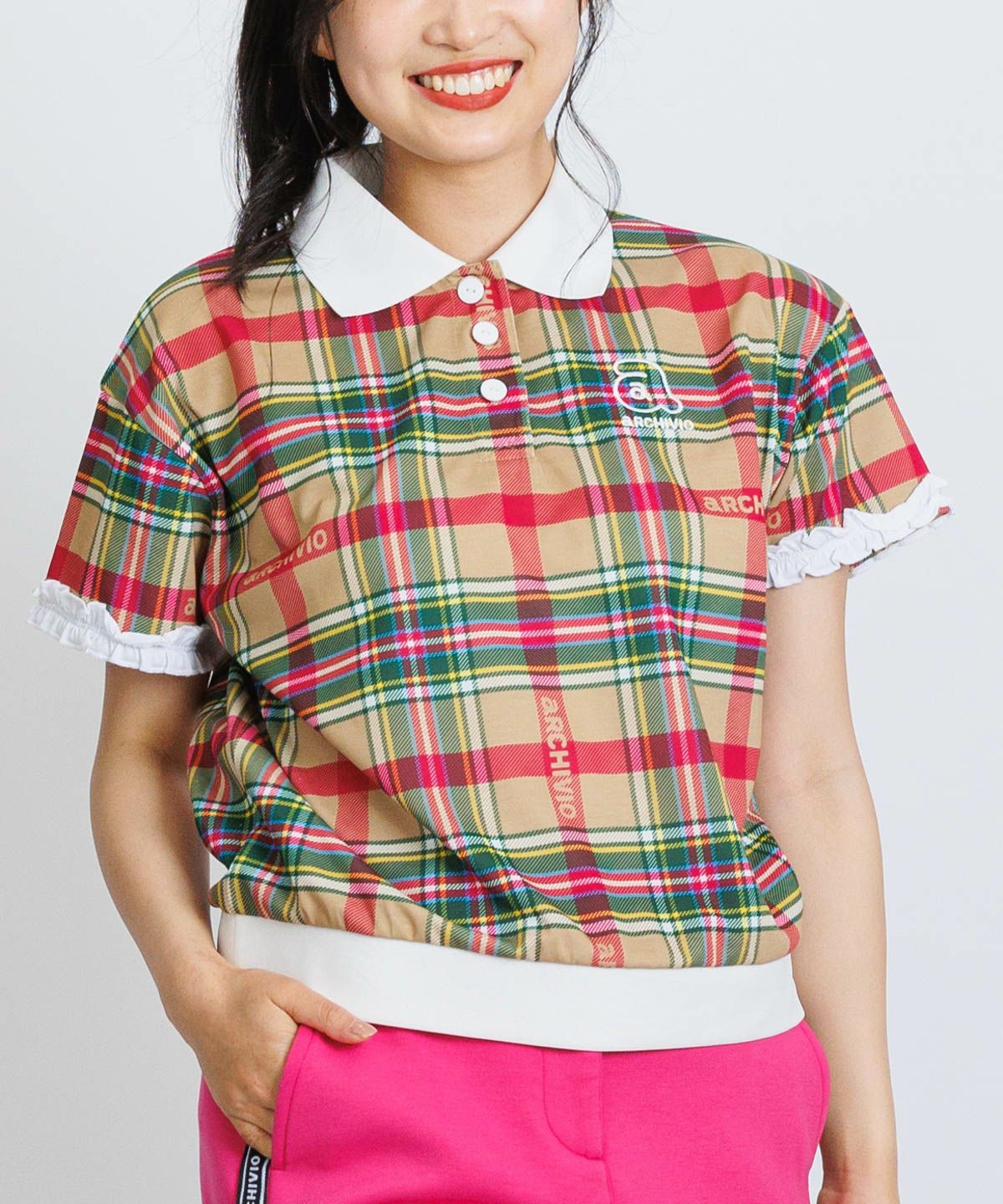 モデル着用画像(ベージュ)