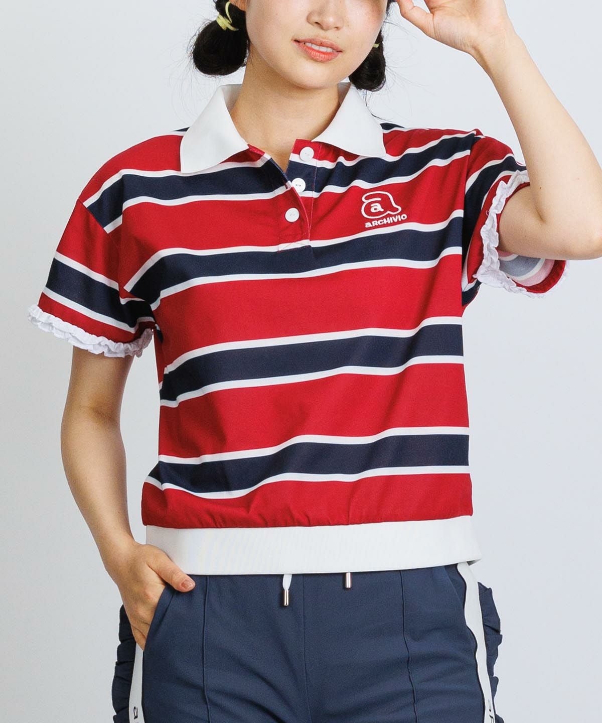 モデル着用画像(レッド)