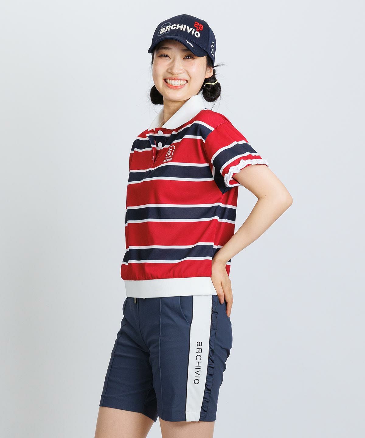 モデル着用画像(レッド)