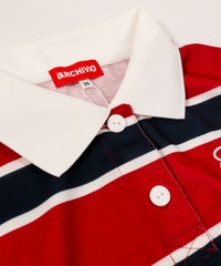 襟元部分（レッド）