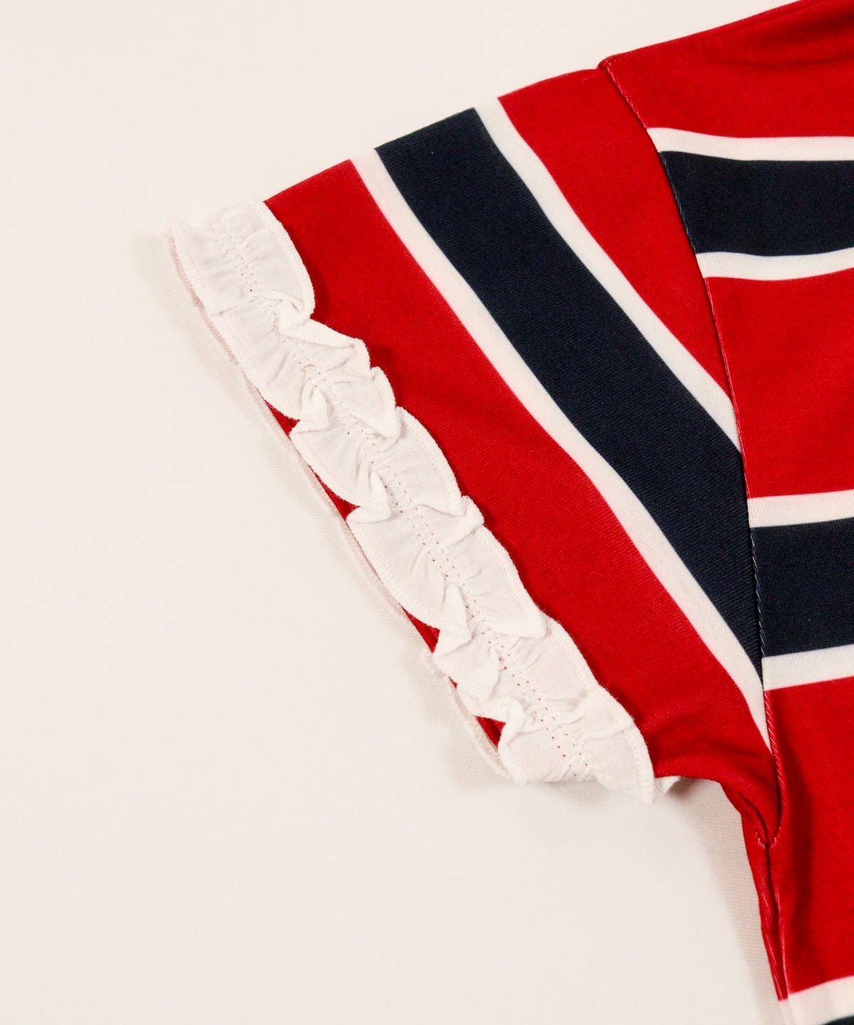 袖部分（レッド）