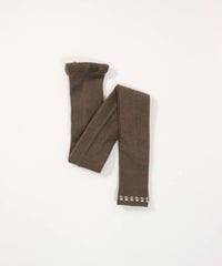 裾ピコレギンス（ブラウン）