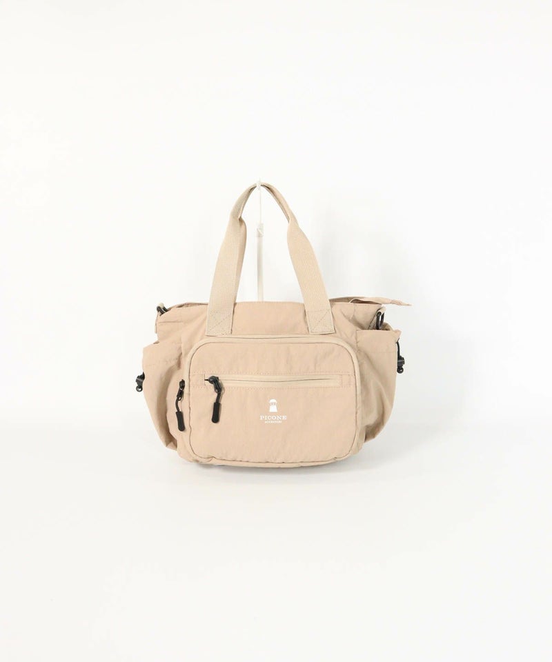  2WAYナイロンバッグ（ベージュ）