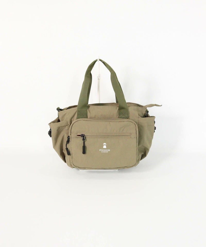  2WAYナイロンバッグ（カーキ）