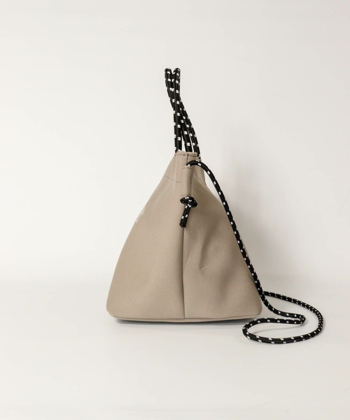 ボンディングトートバッグ横（グレー）