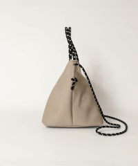 ボンディングトートバッグ横（グレー）