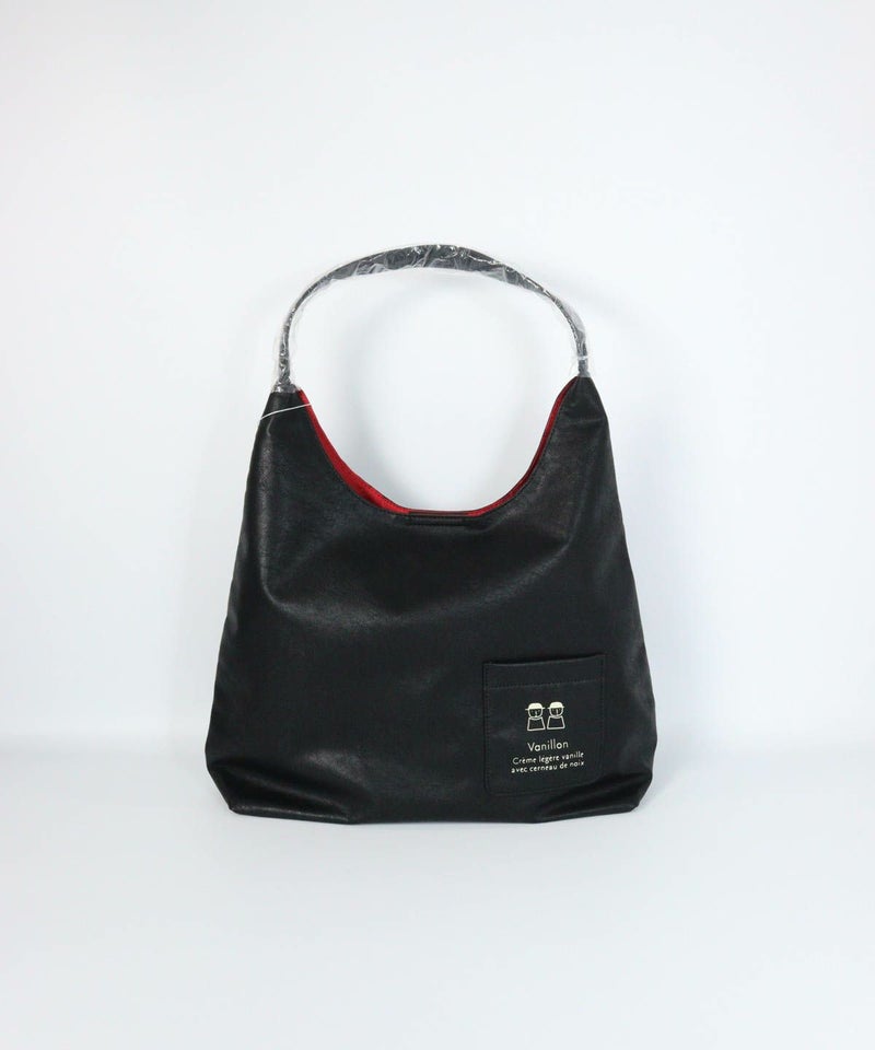 ワンハンドルミニポケットバッグ（ブラック）