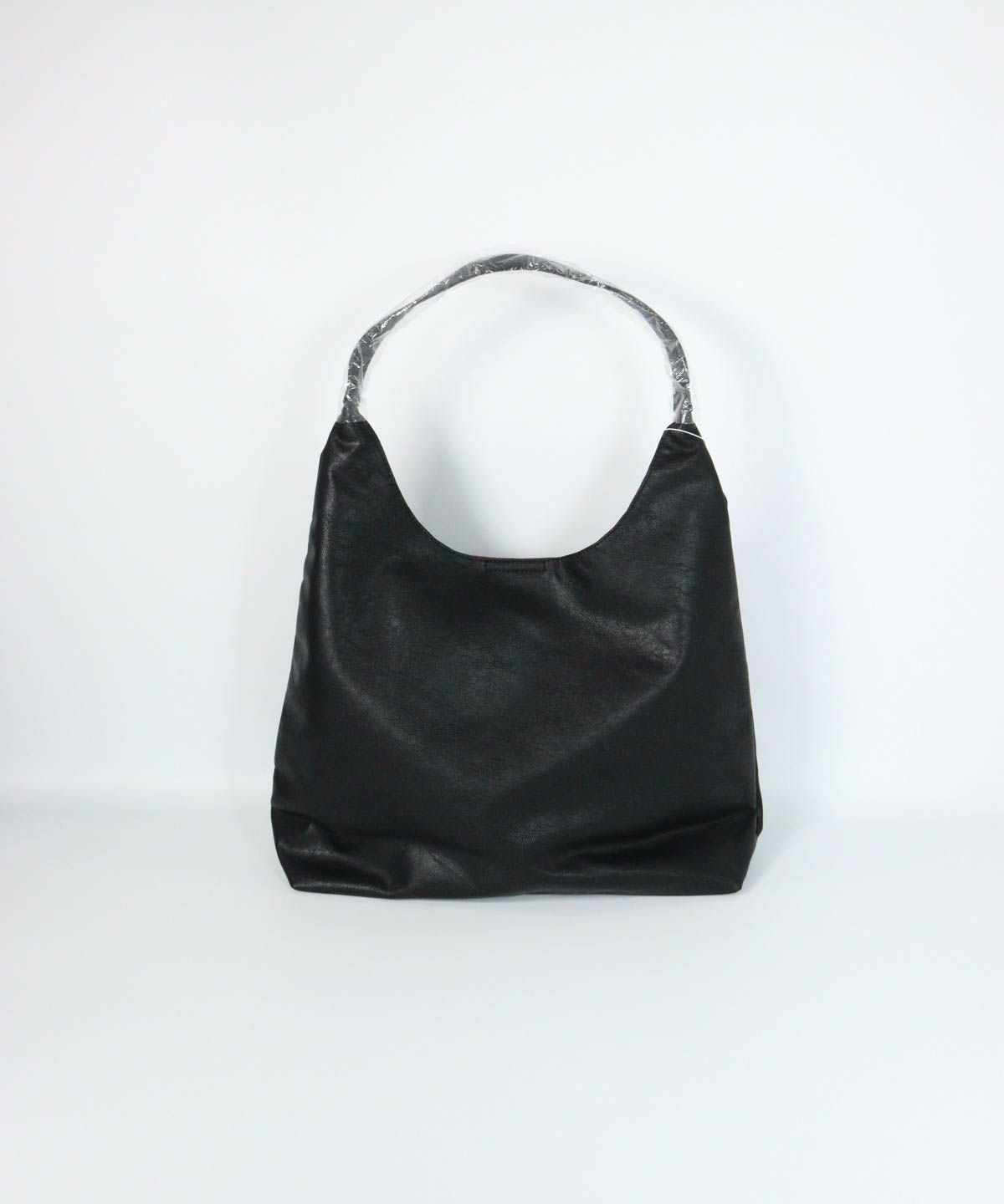 ワンハンドルミニポケットバッグ後（ブラック）