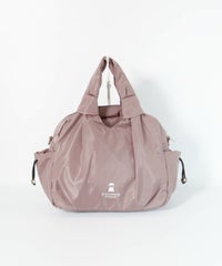 ショルダー付三層型バッグ（ピンク）