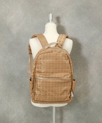 ピコ柄リュック（ベージュ）