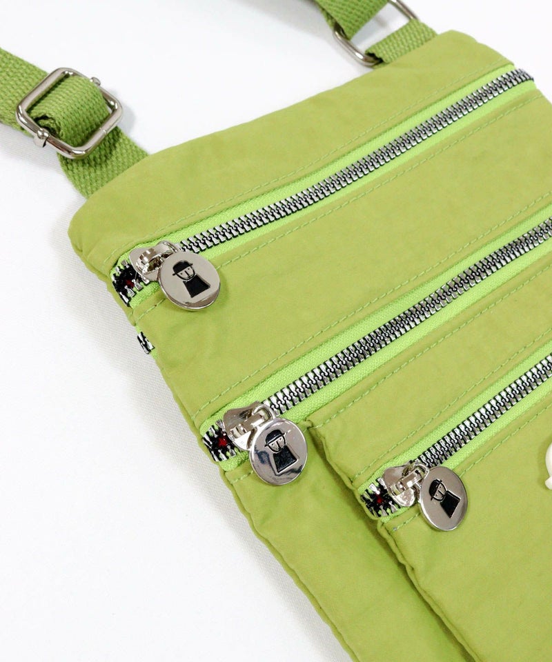 ファスナー部分（ライトグリーン）