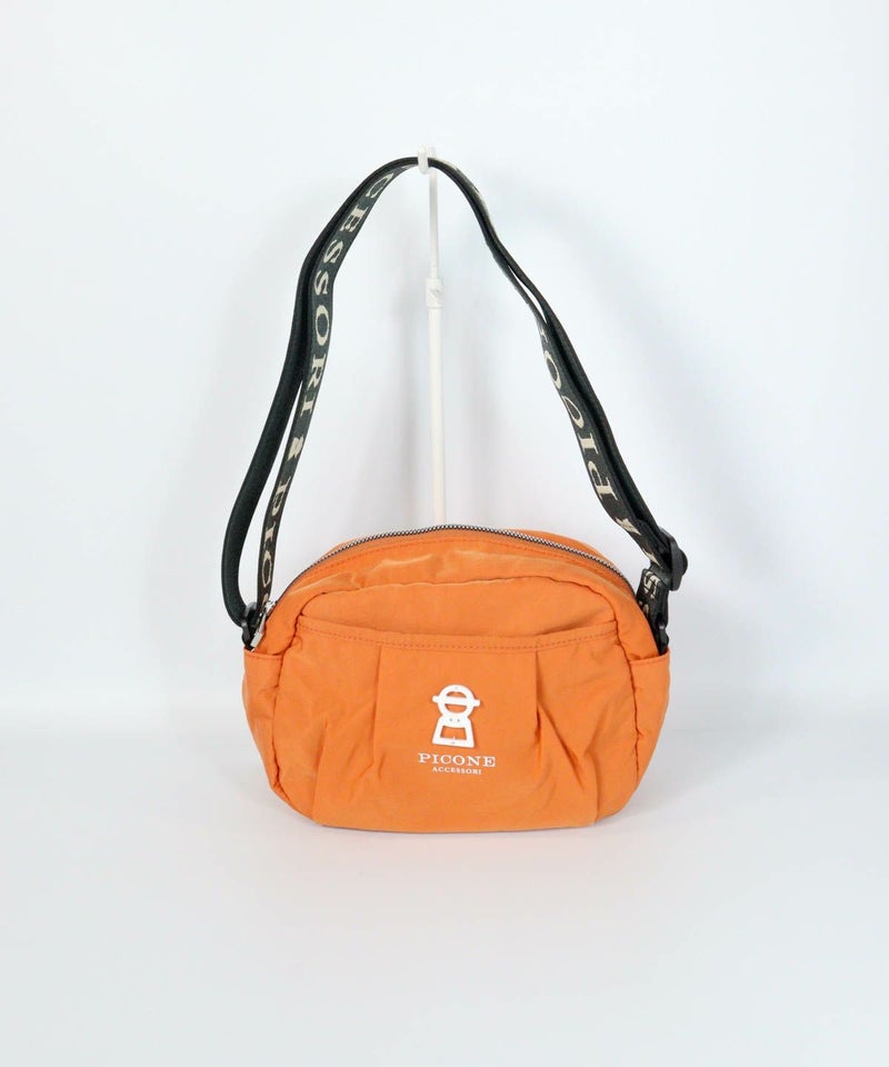 ボストン型ショルダーバッグ（ライトオレンジ）