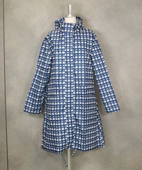  ピコ総柄レインコート（ネイビー）