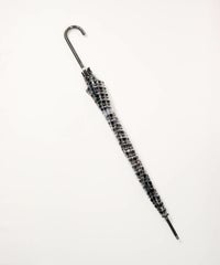  ピコ柄ビニール傘（ブラック）