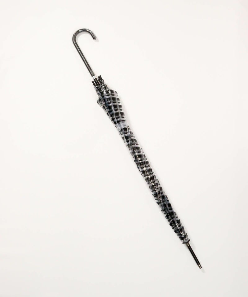  ピコ柄ビニール傘（ブラック）