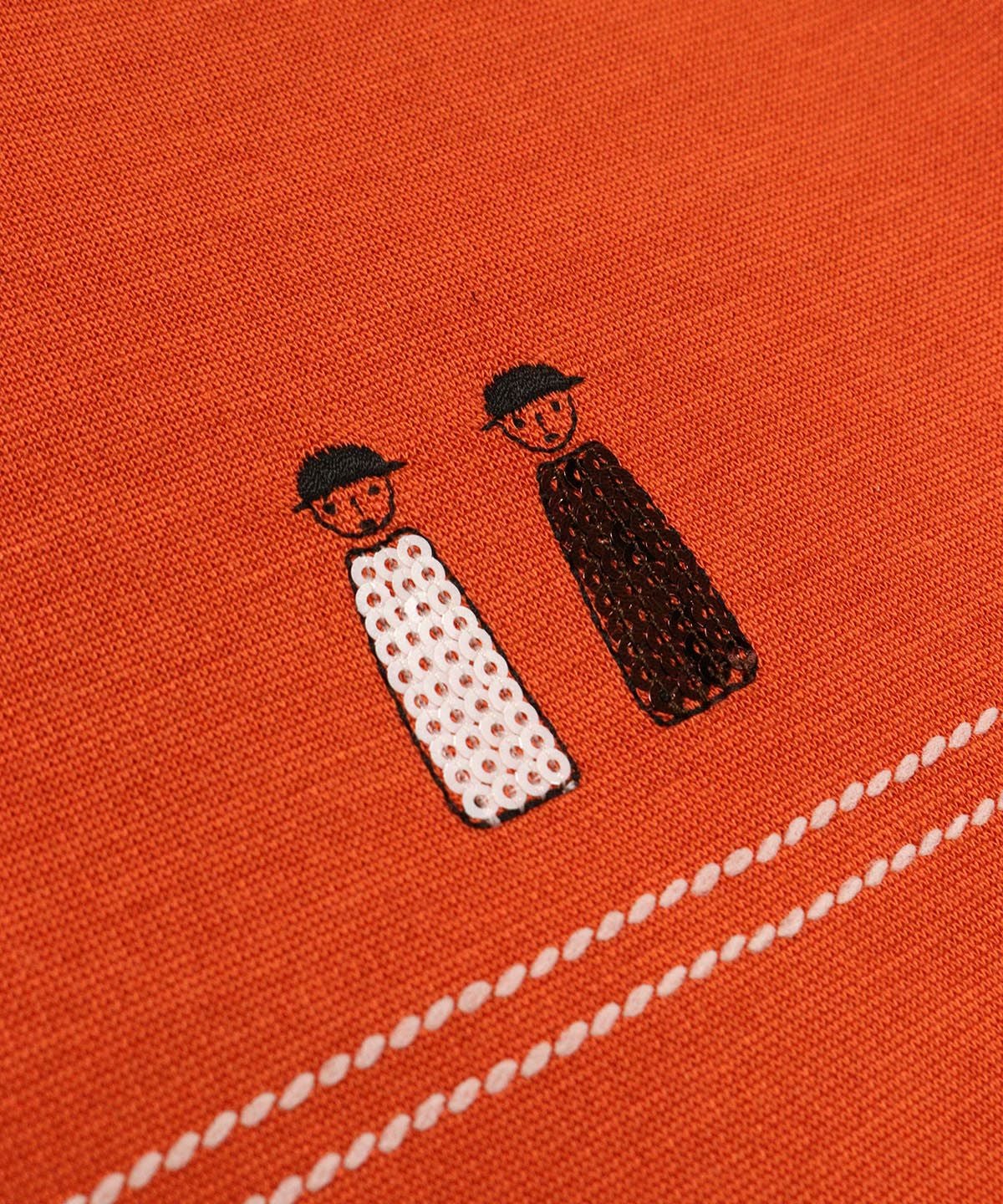 胸元デザインアップ(オレンジ)