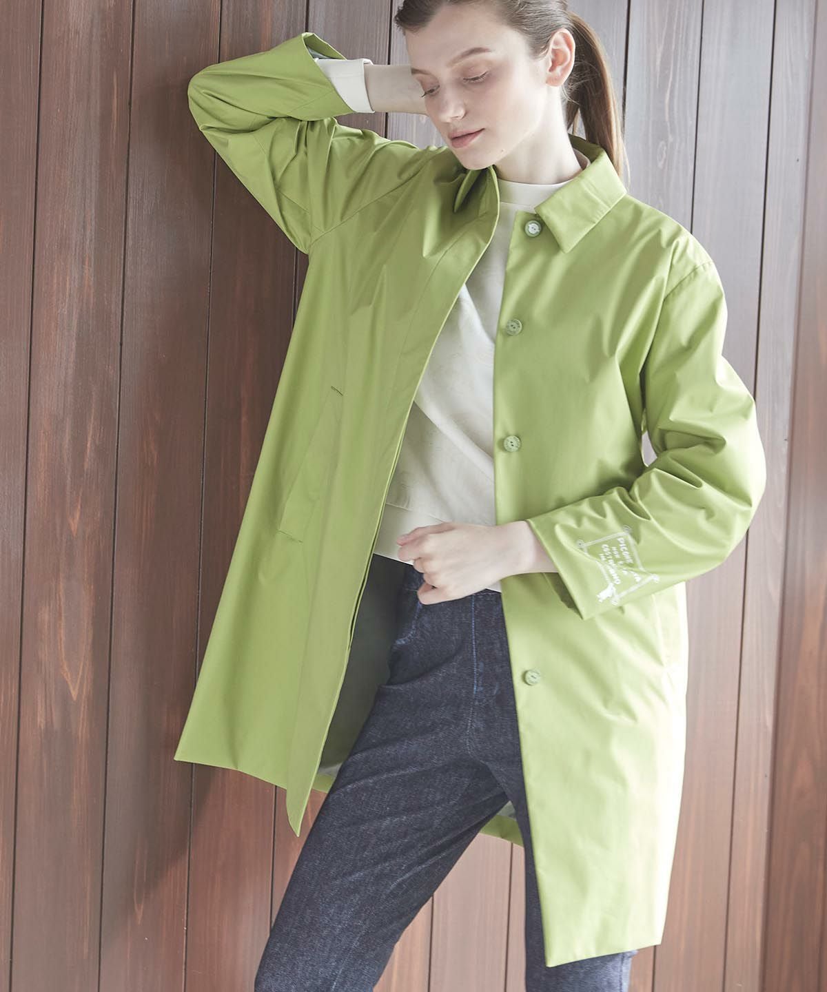 ミドル丈撥水コート|スタジオピッコーネ - ゴルフウェアや婦人服通販