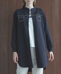 モデル着用画像(ネイビー)