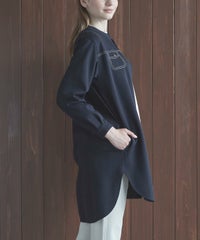 モデル着用画像(ネイビー)