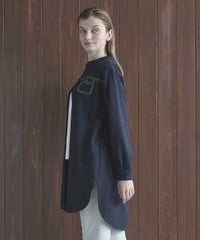 モデル着用画像(ネイビー)