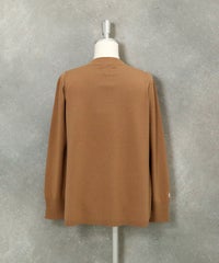 フロッキーロゴニット（ブラウン）後ろ