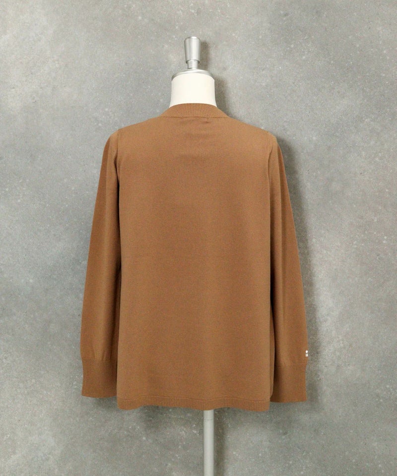 フロッキーロゴニット（ブラウン）後ろ