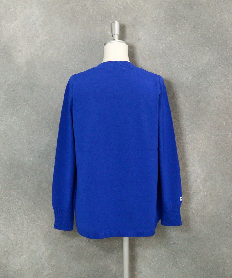 フロッキーロゴニット（ブルー）後ろ