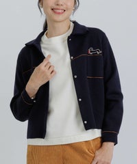 モデル着用画像(ネイビー)