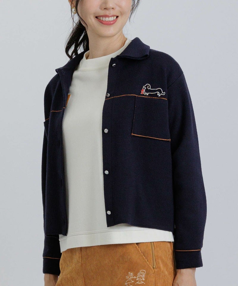 モデル着用画像(ネイビー)